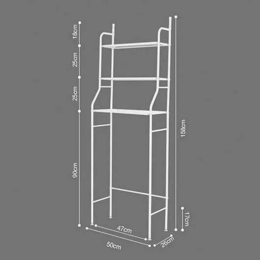 Estante Mueble Organizador Baño 3 Nivele
