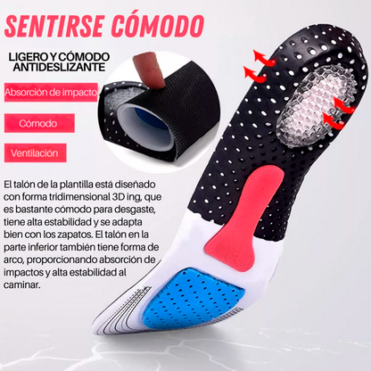 Plantilla Gel Ajustable Fascitis Plantar